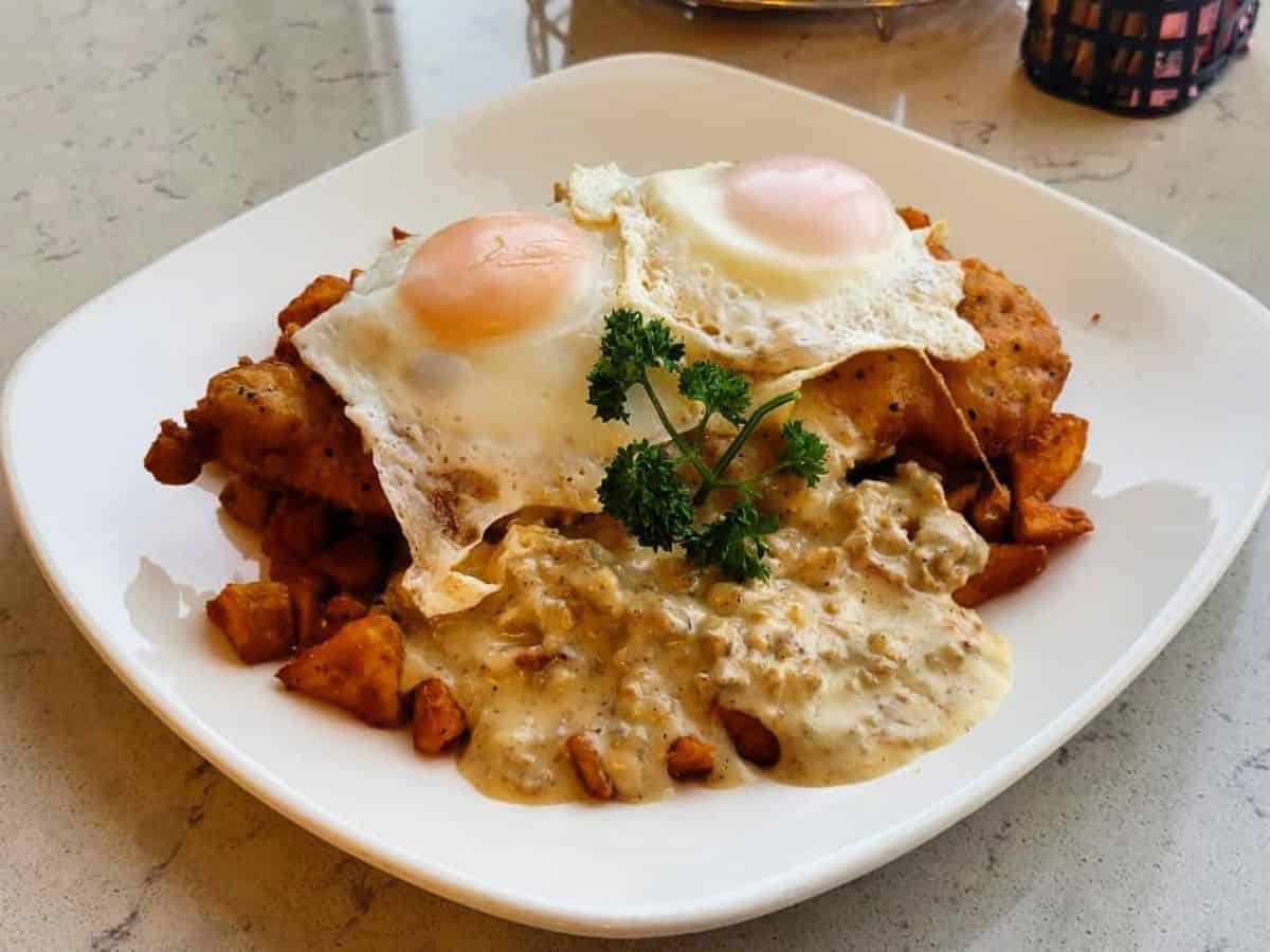 Breakfast at Bernie's in Billings, MT