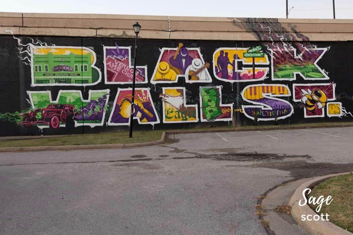 Black Wall Street Mural