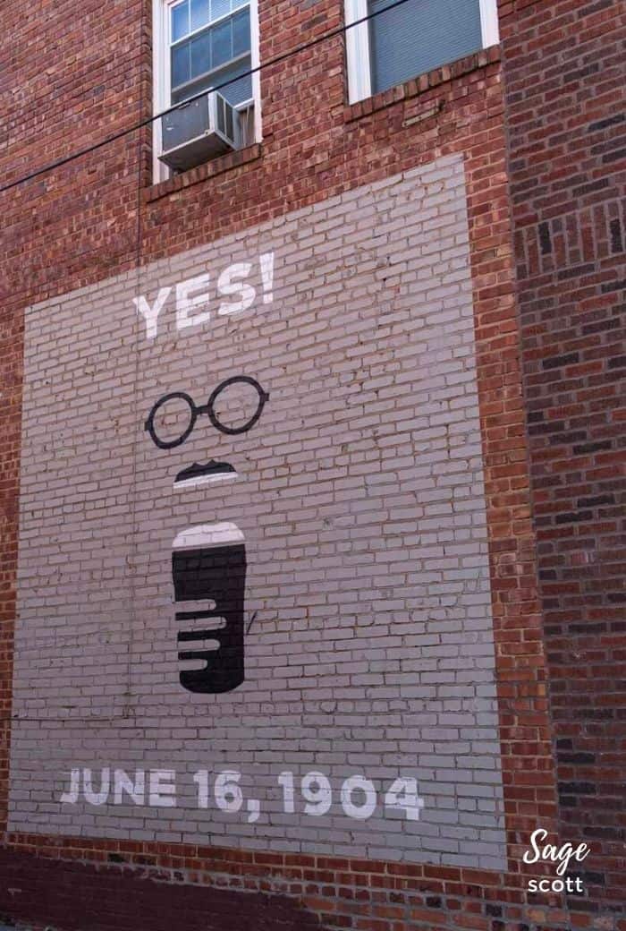 Bloomsday Mural in Tulsa