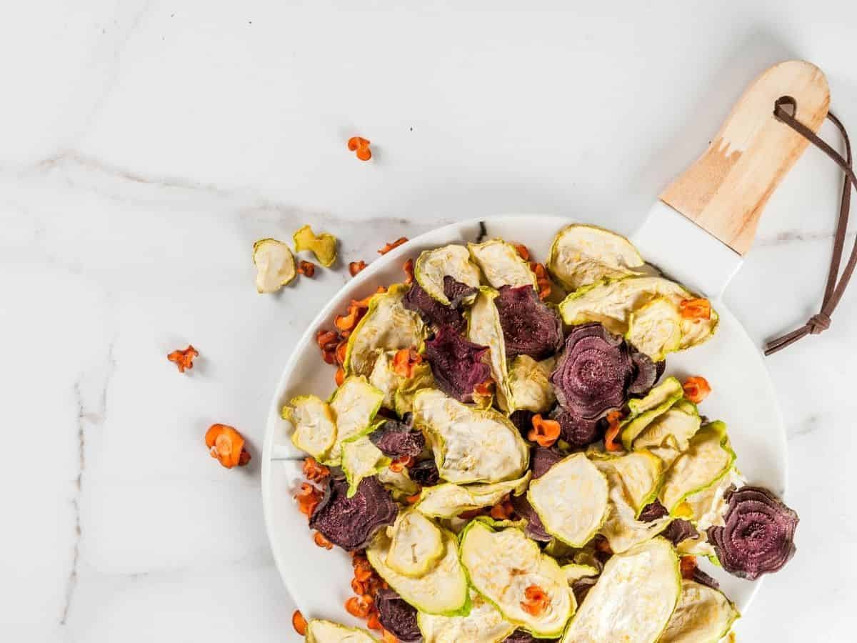 Bowl of Veggie Chips