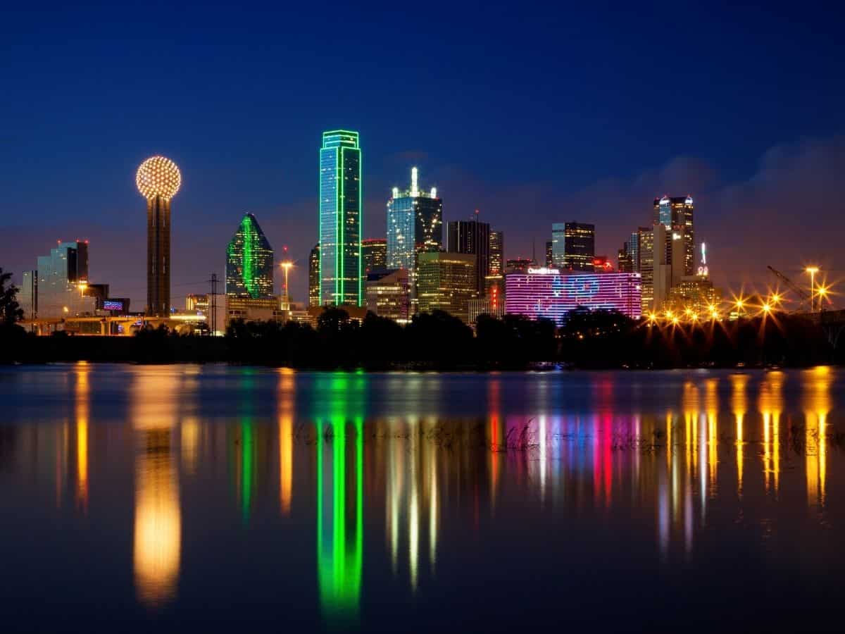 Dallas Skyline at Night