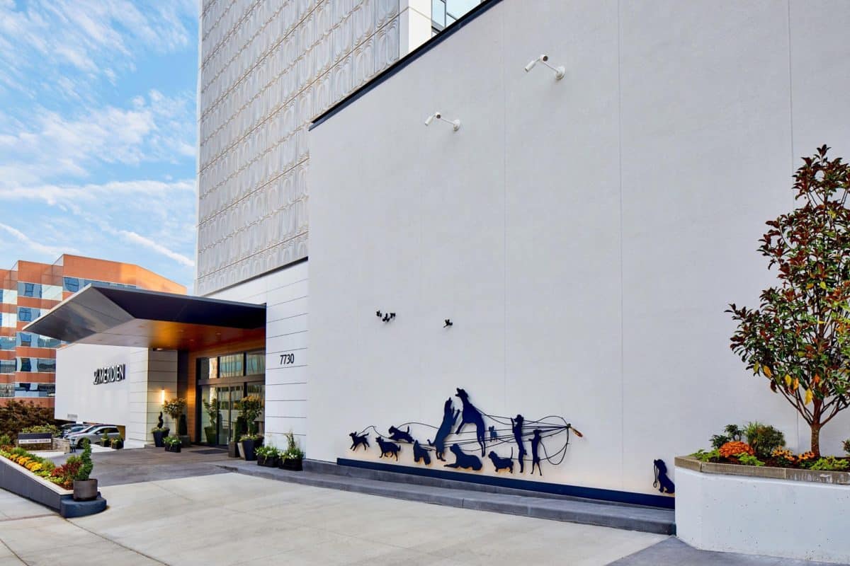 Exterior of Le Meridien St. Louis Clayton