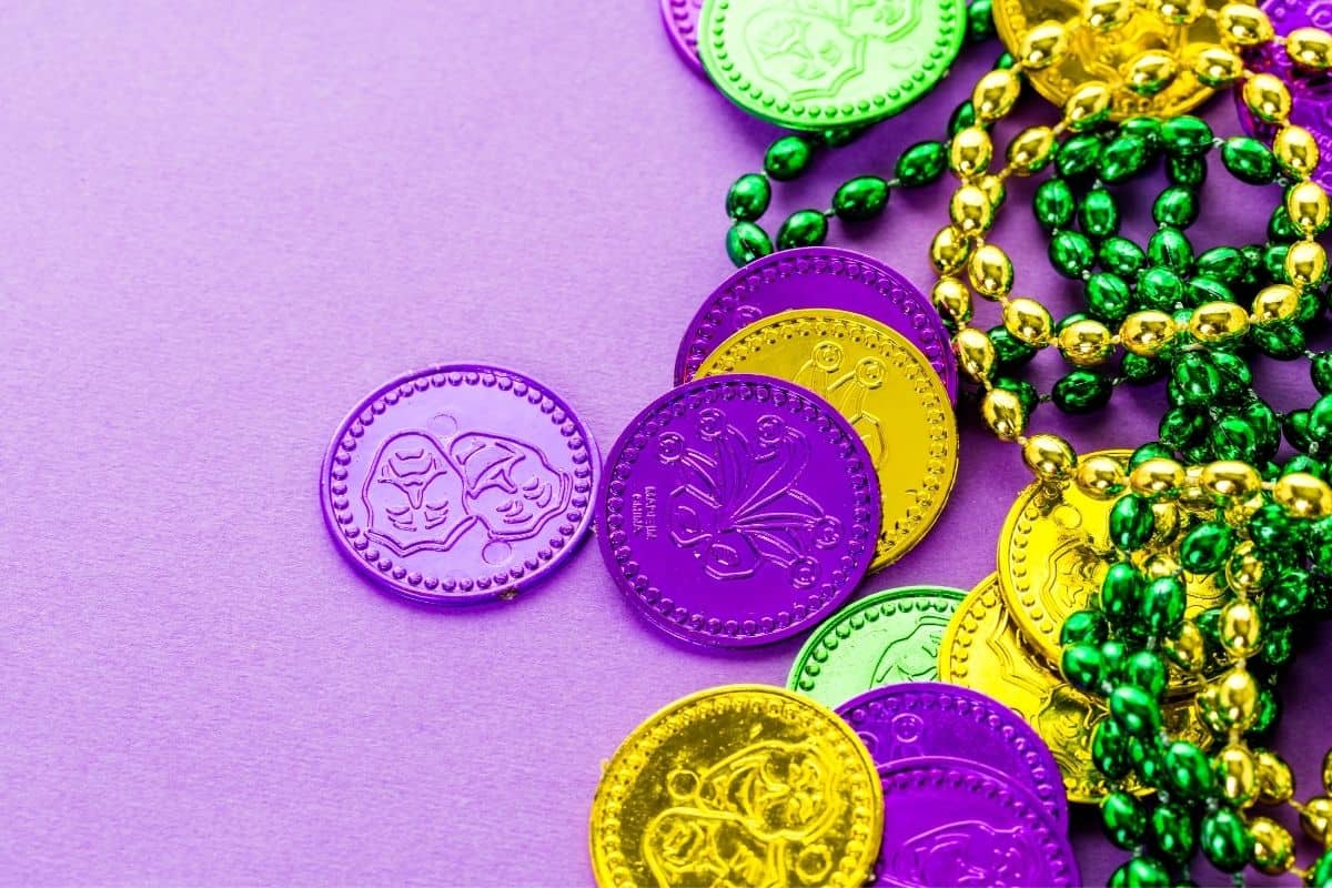 Doubloons are Mardi Gras Coins