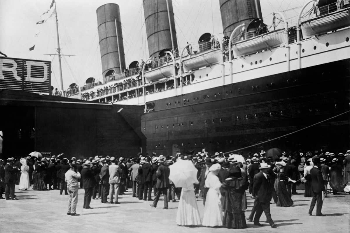 Early 1900s Steamship