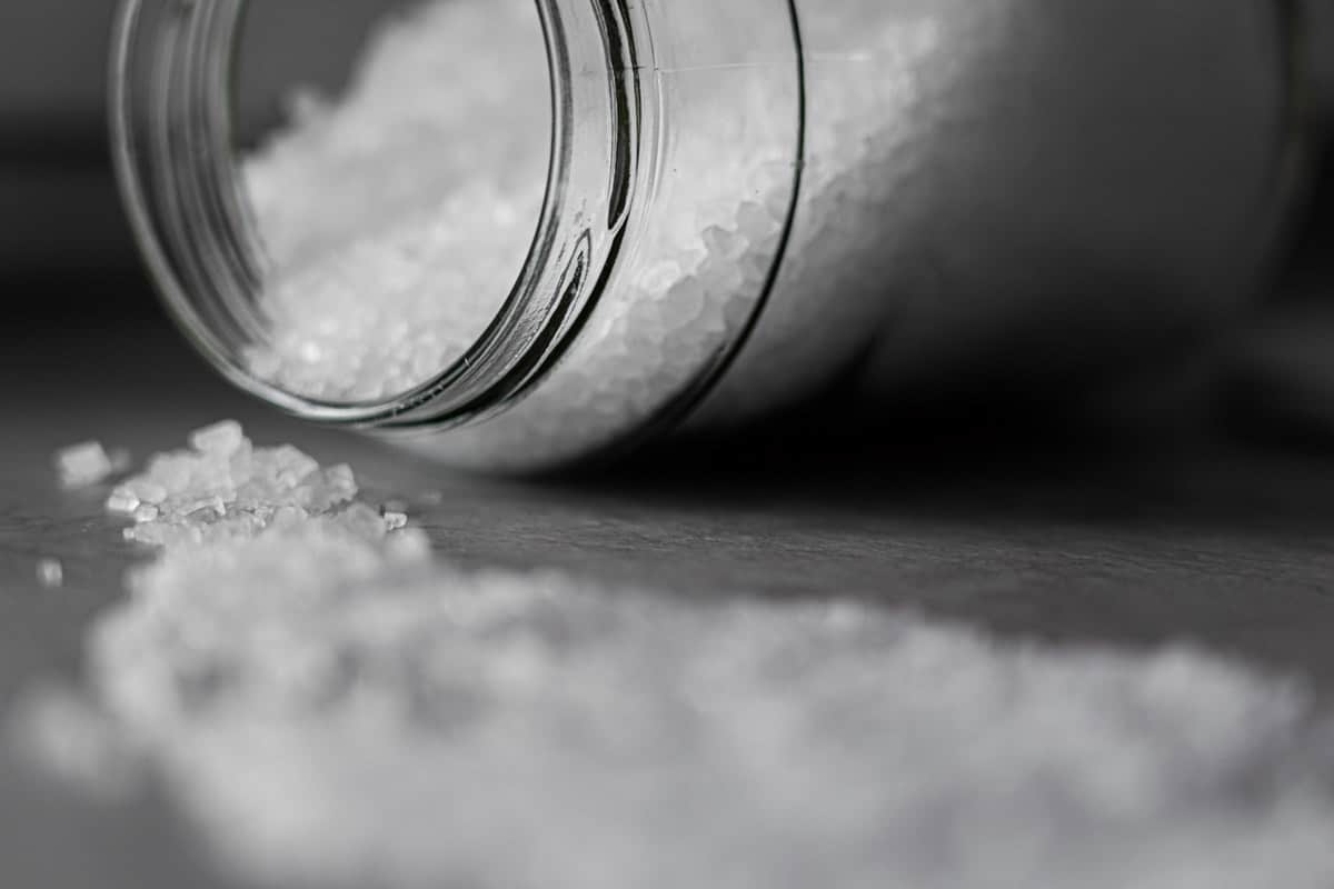 Epsom salt baths can draw out toxins.