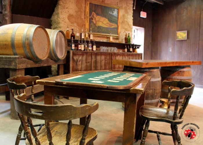 The Faro table at Old Tucson