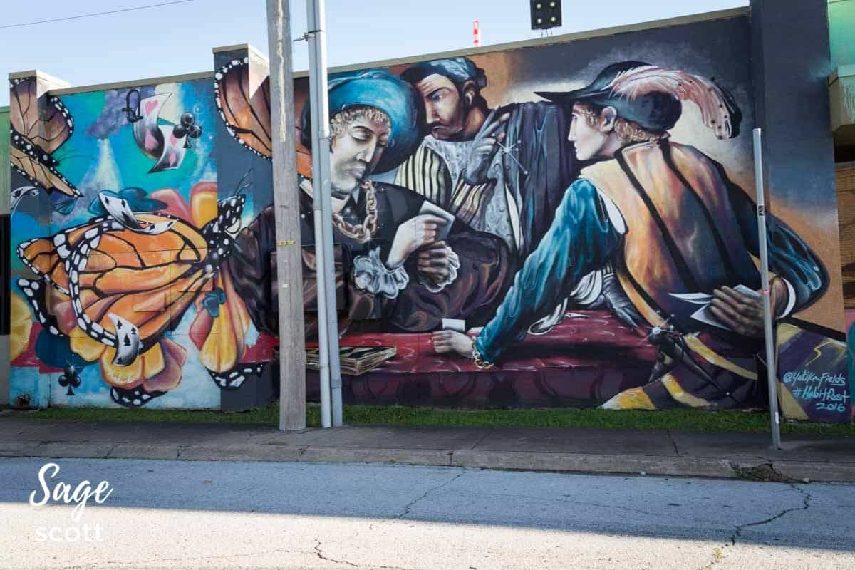 First Street Flea Market Mural