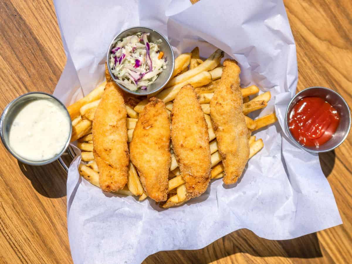 Fish and Chips at Ivar's Seafood Bar