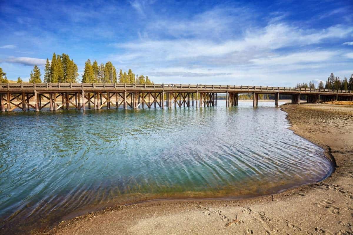 Fishing Bridge at Yellowstone National Park