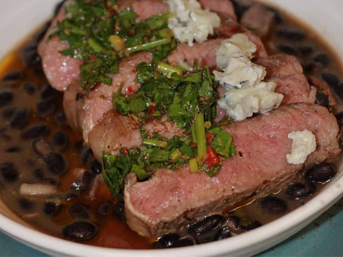 Steak dish at Posada in Livermore.