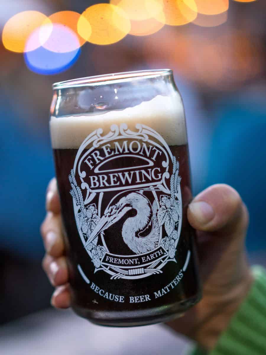 One of the best things to do in Seattle at night is visit a brewery.