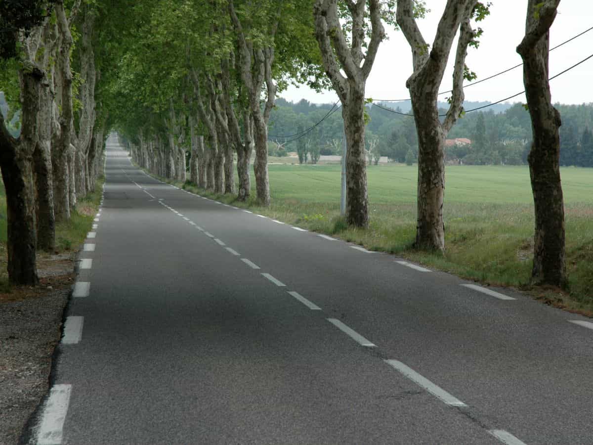 French highway outside of Paris