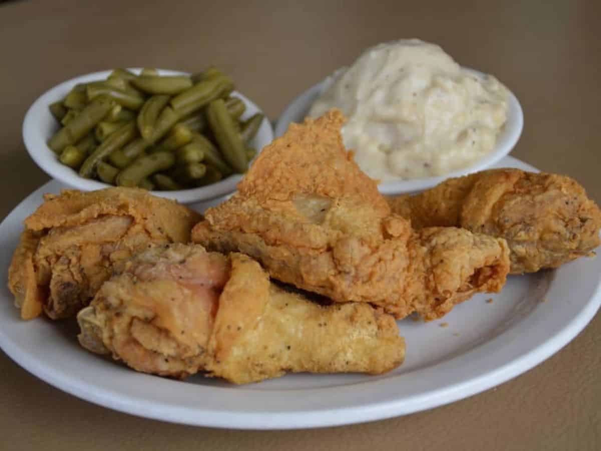 Fried Chicken at Wanda Js Restaurant