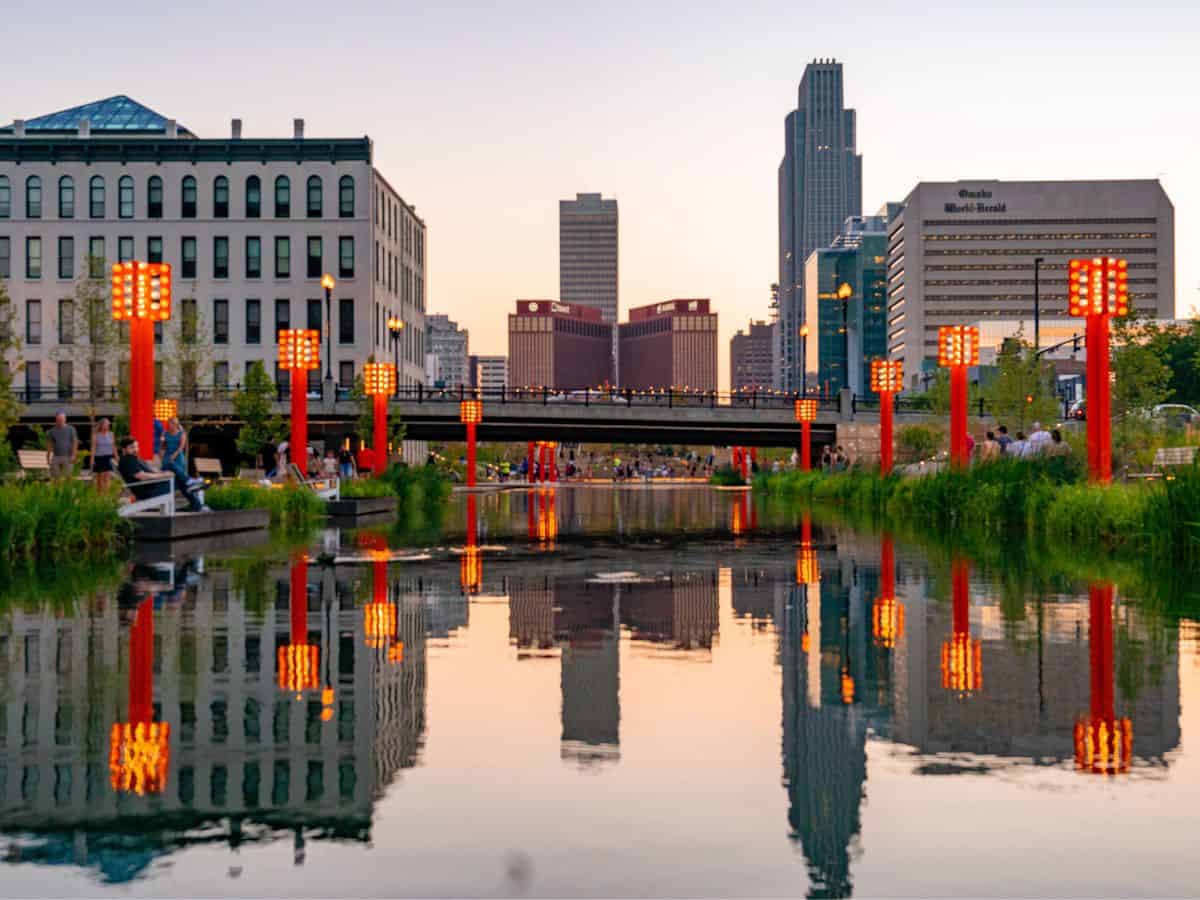 The RiverFront in Omaha