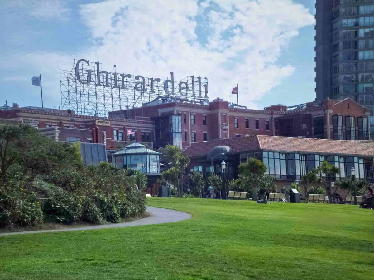 Ghirardelli Square in San Francisco, California.