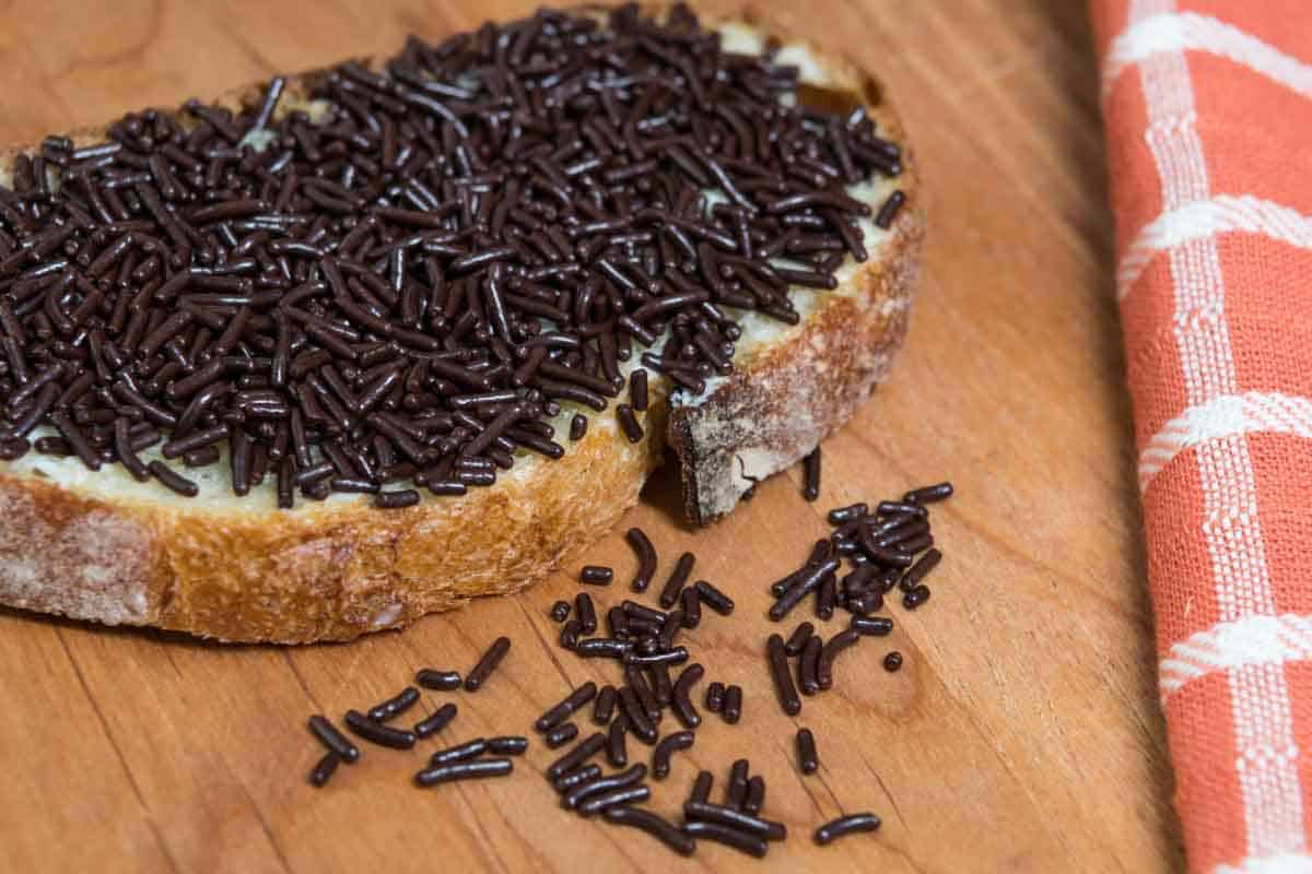 Hagelslag are a traditional Dutch food for breakfast