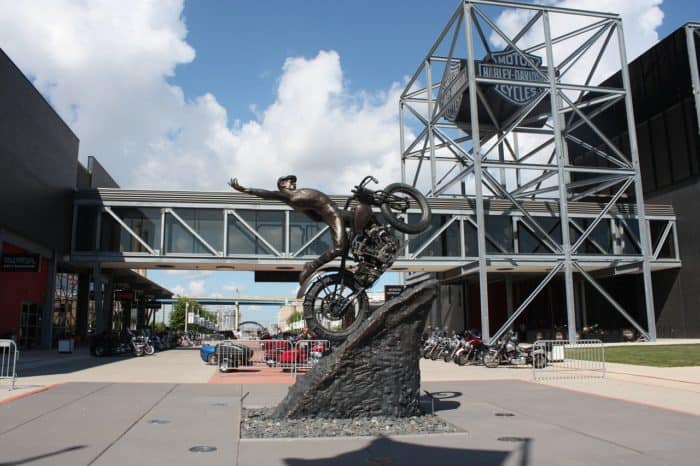 Harley Davidson Museum in Milwaukee