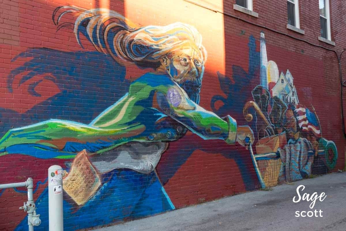 Homeless Vet Mural