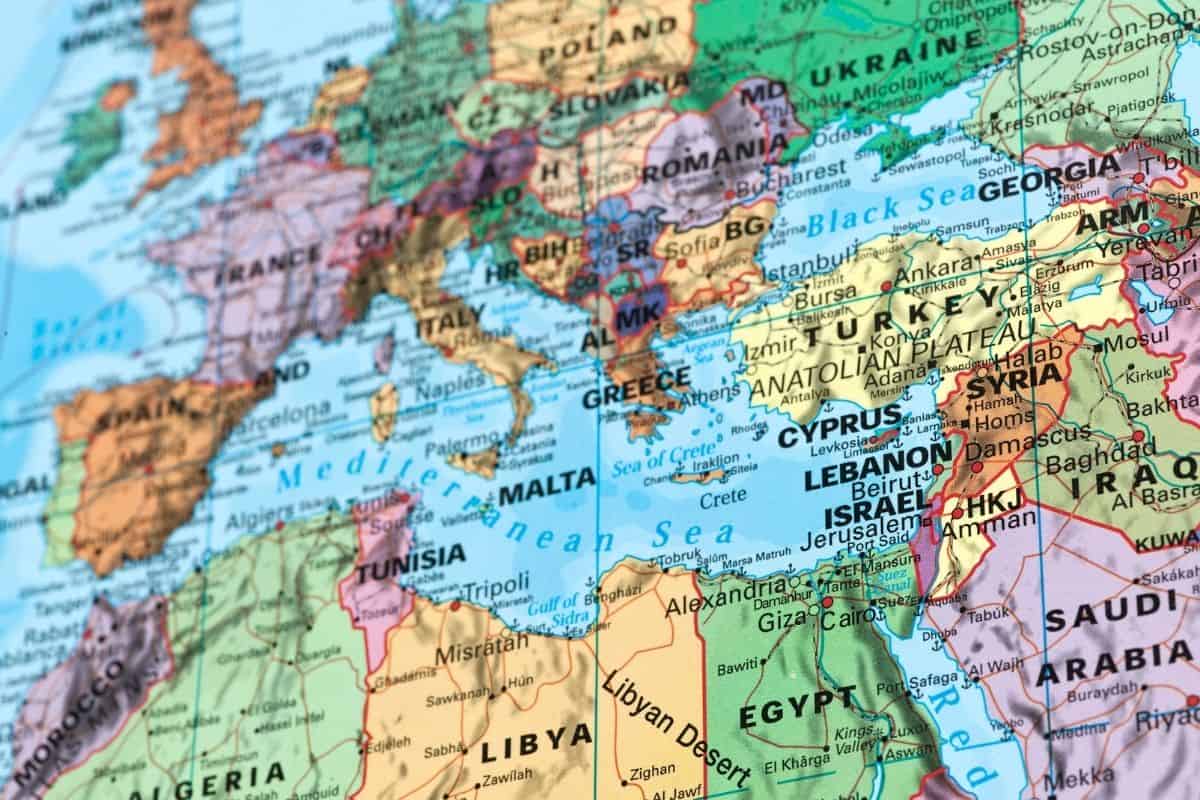 Map of Europe