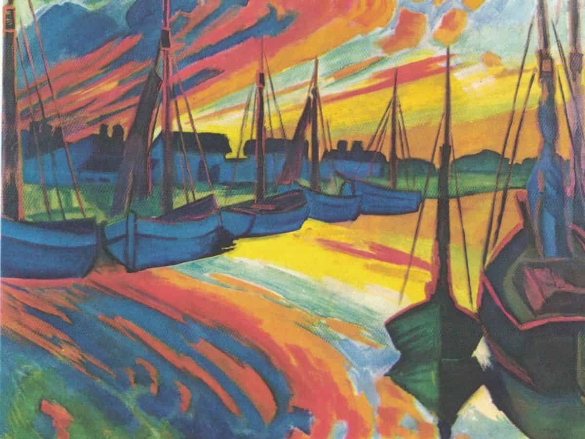 A mesmerizing example of Expressionism by Max Pechstein.