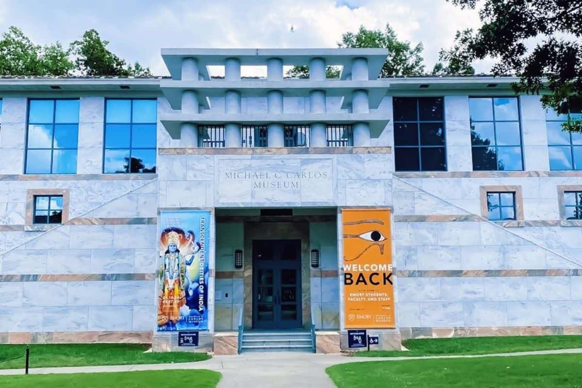 Exterior of the Michael C. Carlos Museum in Atlanta
