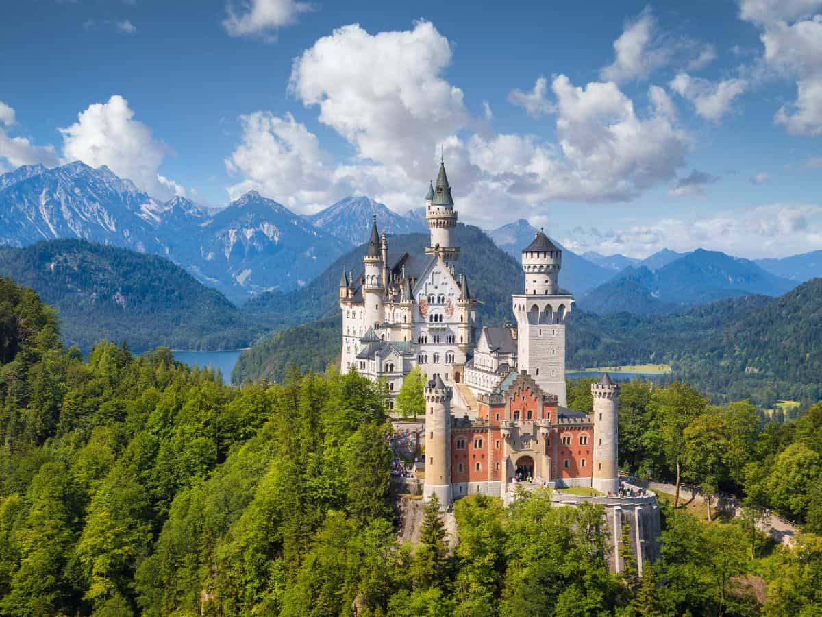 Newschwanstein Castle in Germany