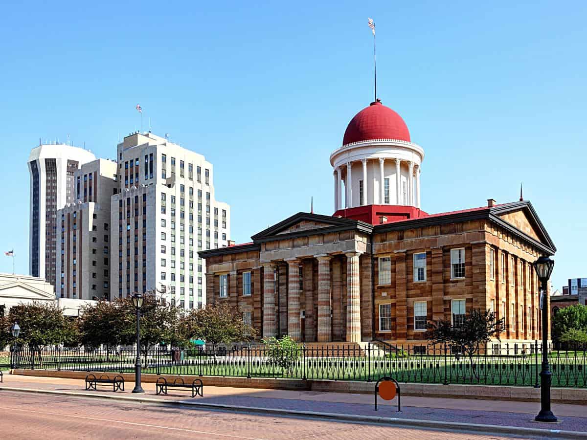 Old Capitol in Springfield IL