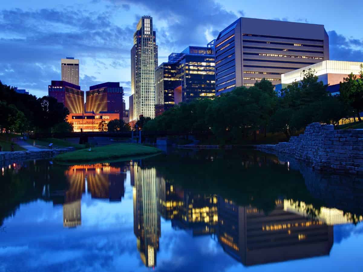 Omaha at Night