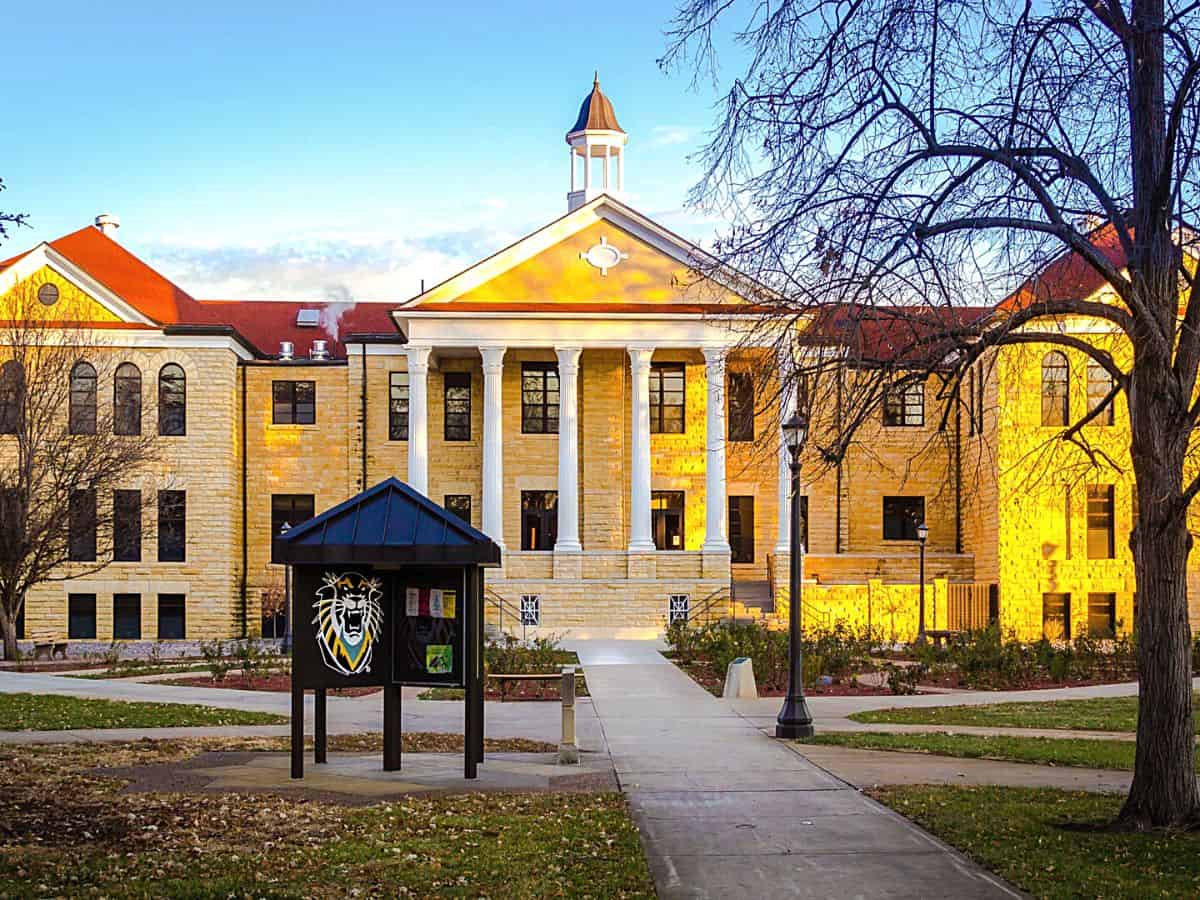 Picken Hall at Fort Hays State University