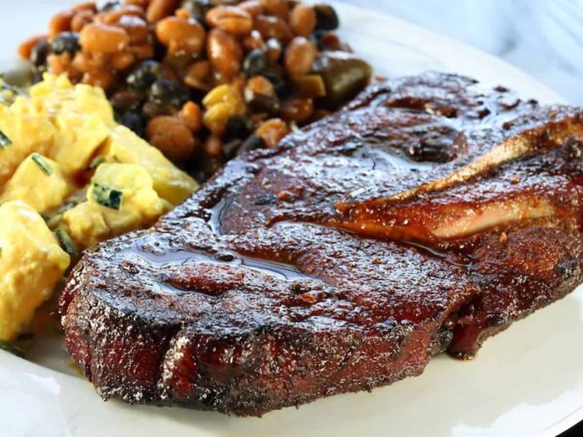 Barbecue pork steak at Sugarfire Smoke House in St. Louis