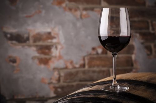 Glass of Red Wine