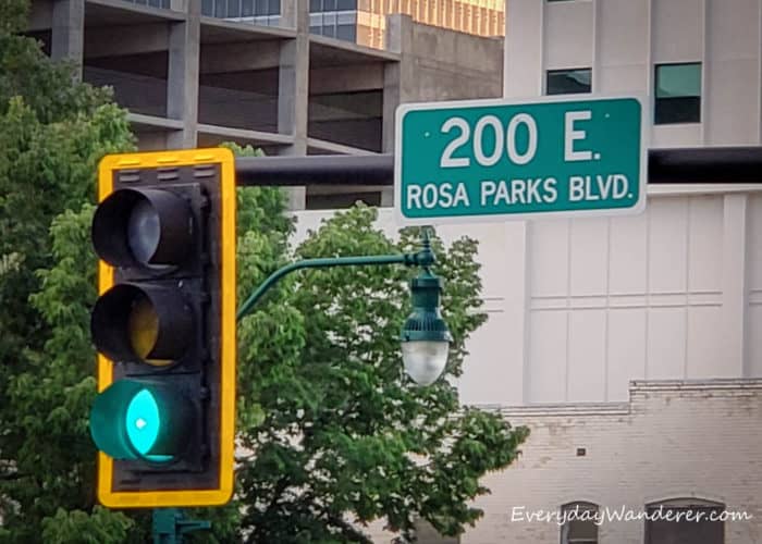 Rosa Parks Blvd in Salt Lake City