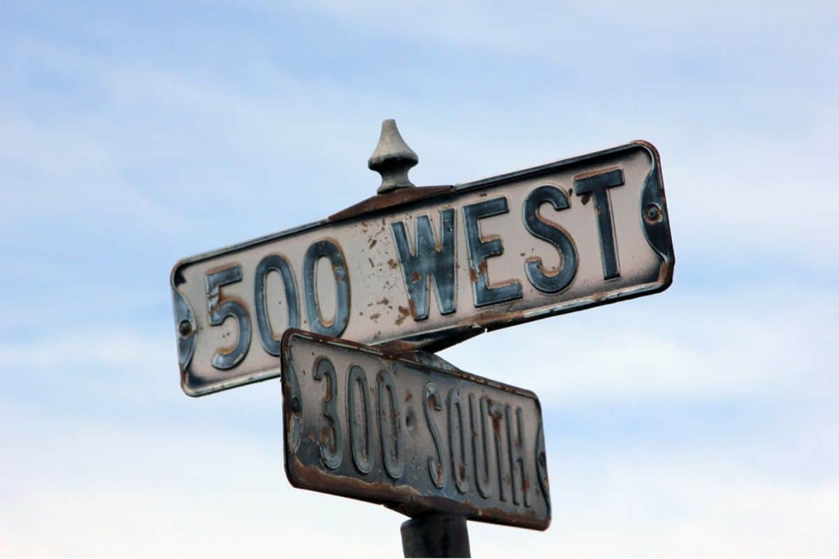 Salt Lake City Street Signs