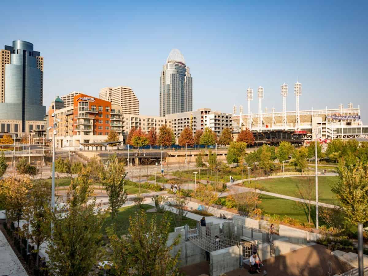 Smale Riverfront Park in Cincinnati, OH