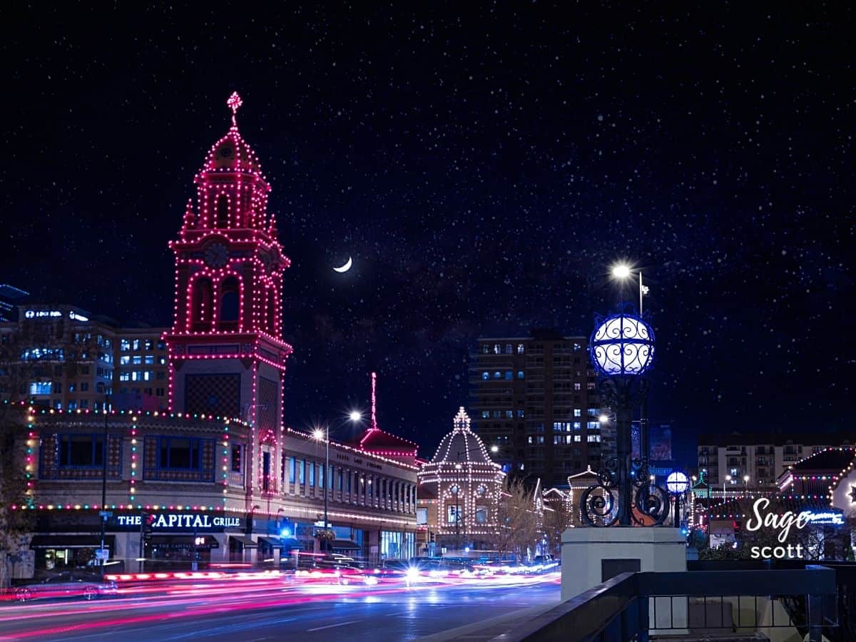 The Capital Grille during Kansas City Plaza Lights