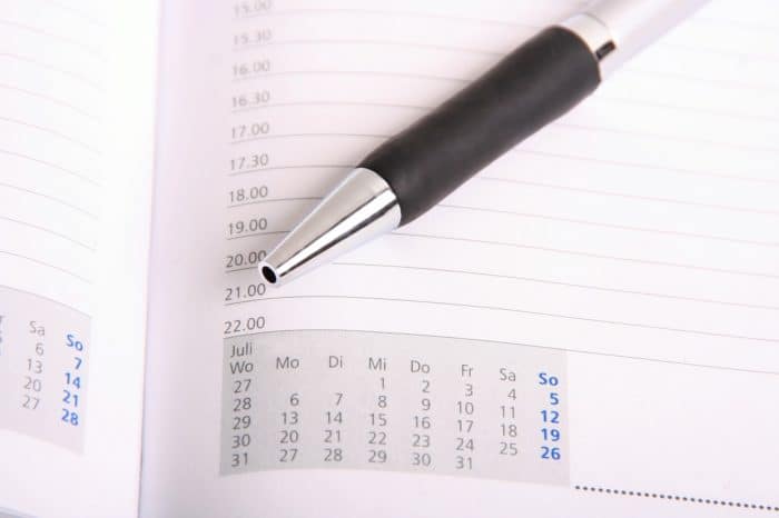 European calendars usually start with Monday instead of Sunday