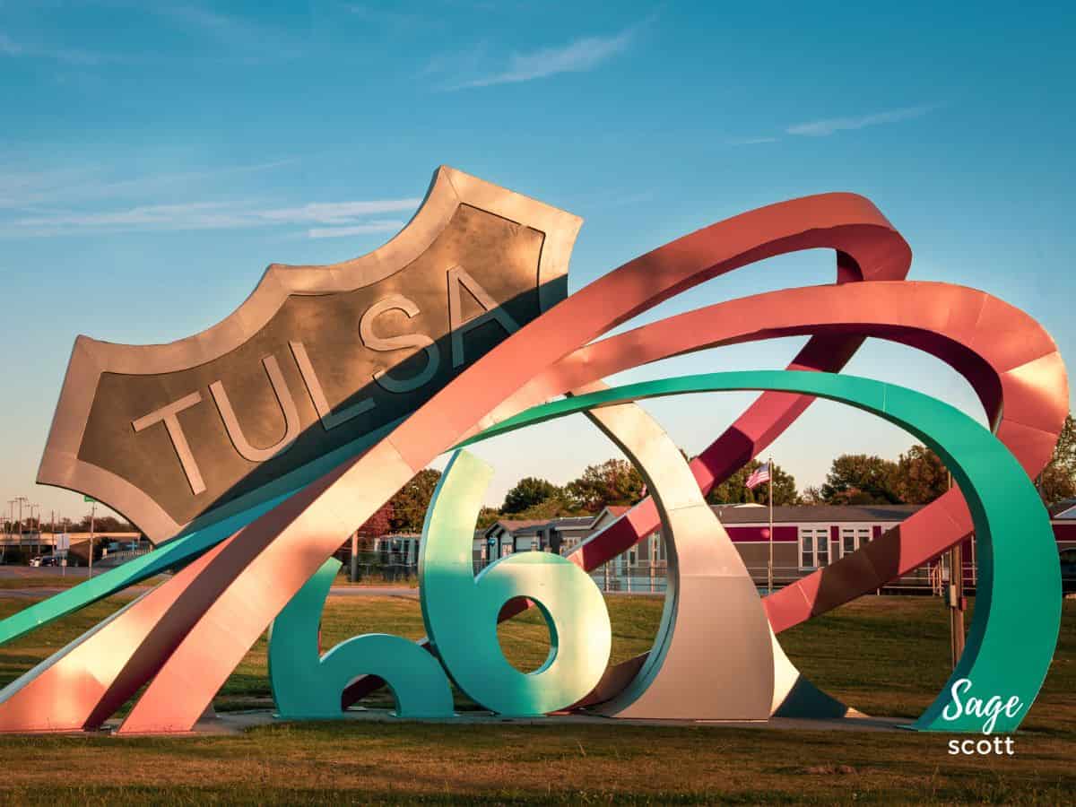 Tulsa Rising Sculpture