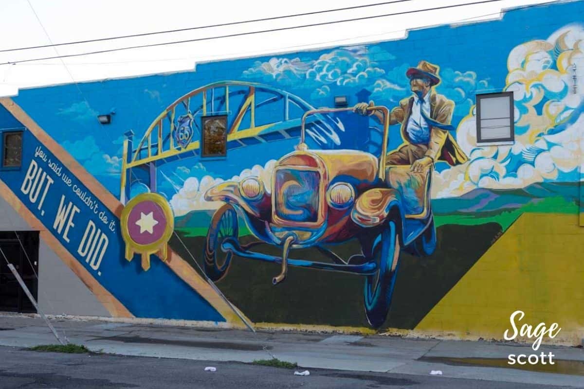 We Did It Mural in Tulsa Oklahoma