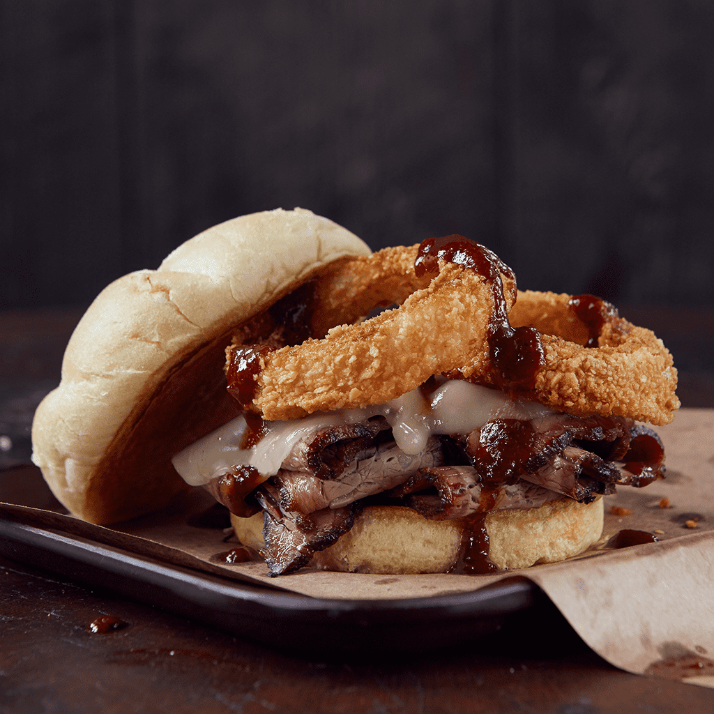 A Z-Man brisket sandwich at Joe's Kansas City in Kansas City
