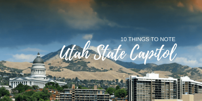 Utah State Capitol in Salt Lake City