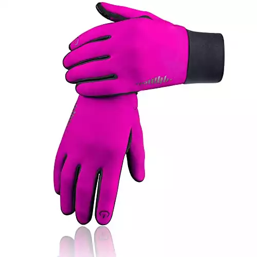 SIMARI Winter Gloves Women Men Ski Gloves Liners Thermal Warm Touch Screen, Perfect for Cycling, Running, Driving, Hiking, Walking, Texting, Freezer Work, Gardening, and Daily Activities 102