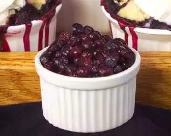 Freshly Frozen Wild Blue Huckleberries- 4.5 Lbs (1 Gallon)