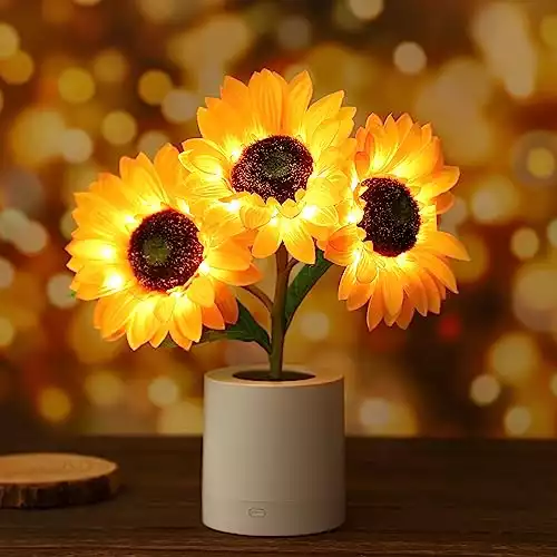 Sunflower Lamp
