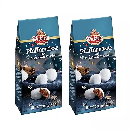 Wicklein Pfeffernusse Iced Gingerbread Cookies
